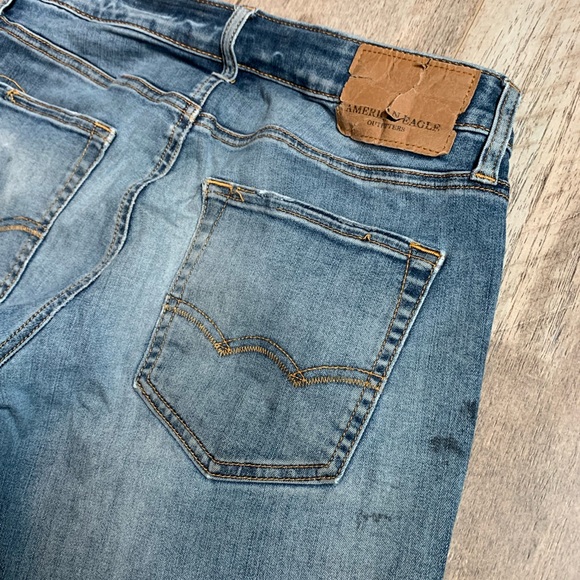 American Eagle outfitters men’s extreme flex slim straight 29/32 jeans - Picture 7 of 8